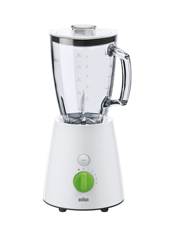 براون خلاط من مجموعة تربيوت 2 L 800 W JB3010 أبيض/ شفاف - Image 1