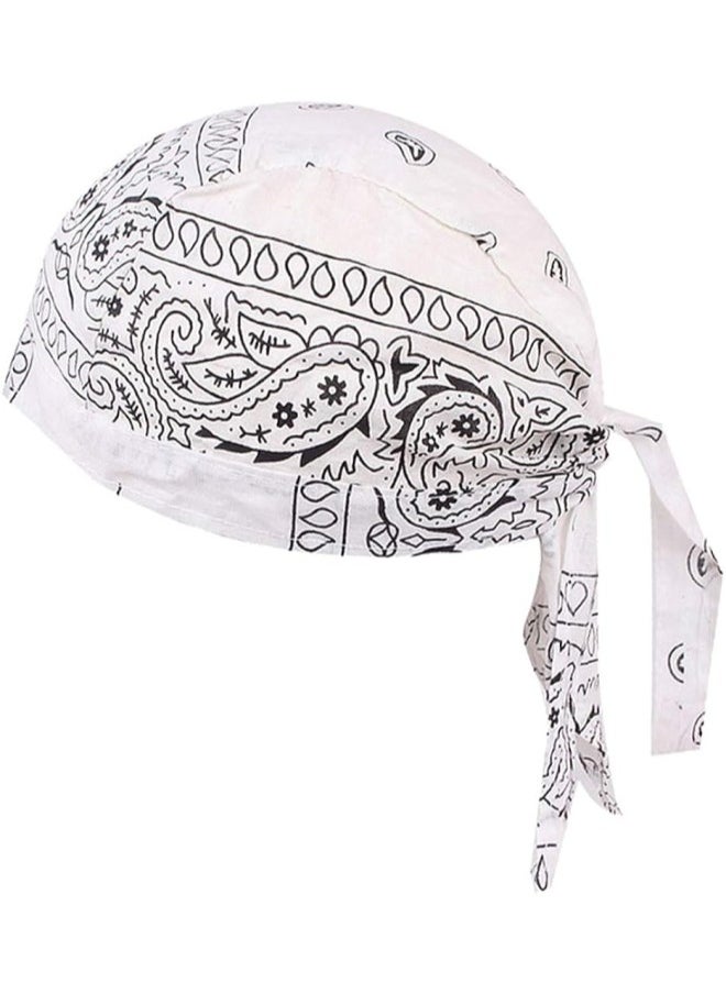 silvercnc 4x Men Durag Skull Cap Hair Loss Head Scarf Muslim  - Image 4