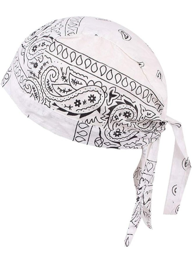 silvercnc 4x Men Durag Skull Cap Hair Loss Head Scarf Muslim  - Image 3