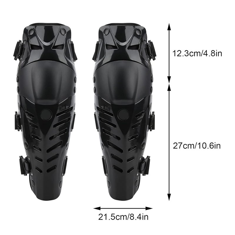 VGEBY Motorcycle Knee Pads, Breathable Knee Brace Kneecap Protector Guard Anti‑Fall Protective Gear Extreme Sports Goods Cycling Clothing Supplies Motorcycle Knee Pads - Image 2