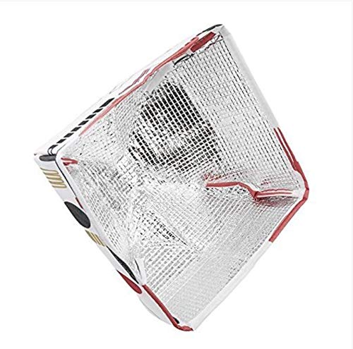 UPKARANWALE Fabric Creative Foldable Dish Kitchen Meal Insulation Aluminum Foil Food Dining Table Dust Cover Multicolour  - Image 5