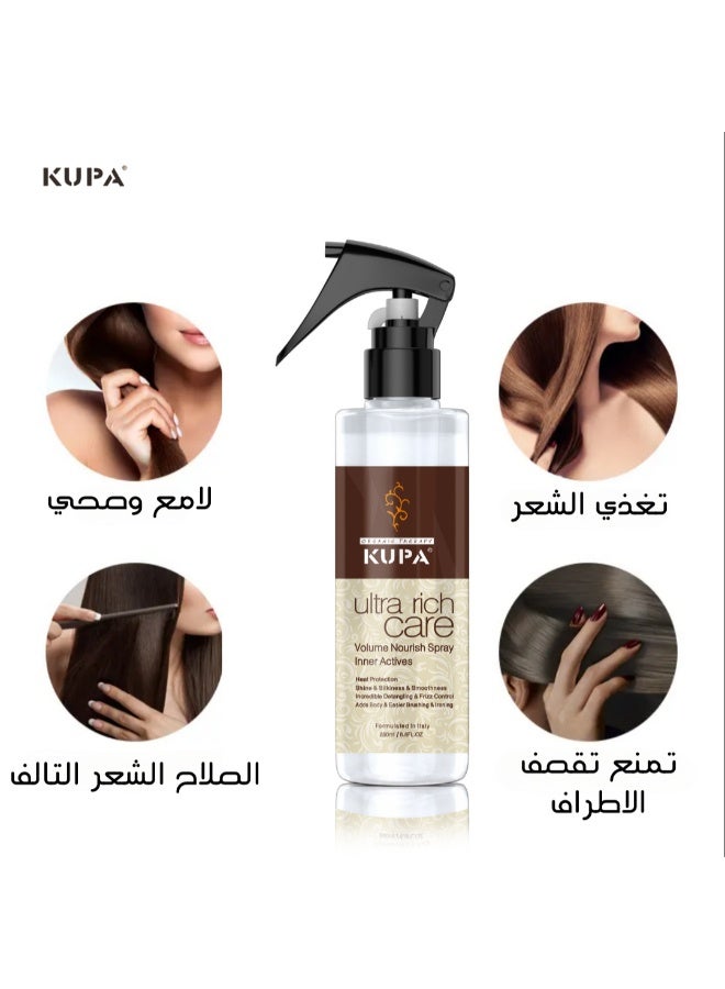 KUPA ​KUPA Ultra Rich Care - Volume Nourish Spray Inner Actives (250ml) - Image 3