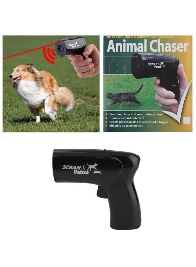 NIBEMINENT Ultrasonic Dog Repelling & Training Device Black 110x120mm - Image 5