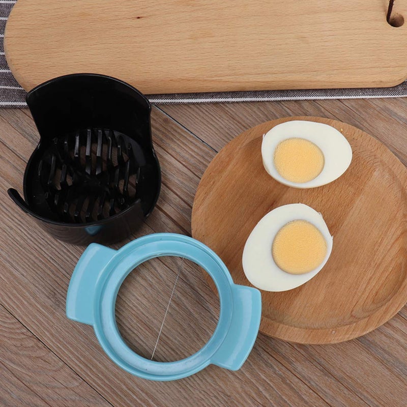 Primetan Stainless Steel Egg Separator White Yolk Filter and Wire Cutter Soft Boiled Eggs Fruit ChopperSlicing Combo Set Pack of 1 - Image 5