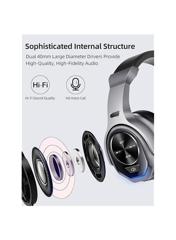 iplus High fidelity noise reduction headphone, built in FM microphone and multi function speaker  - Image 5