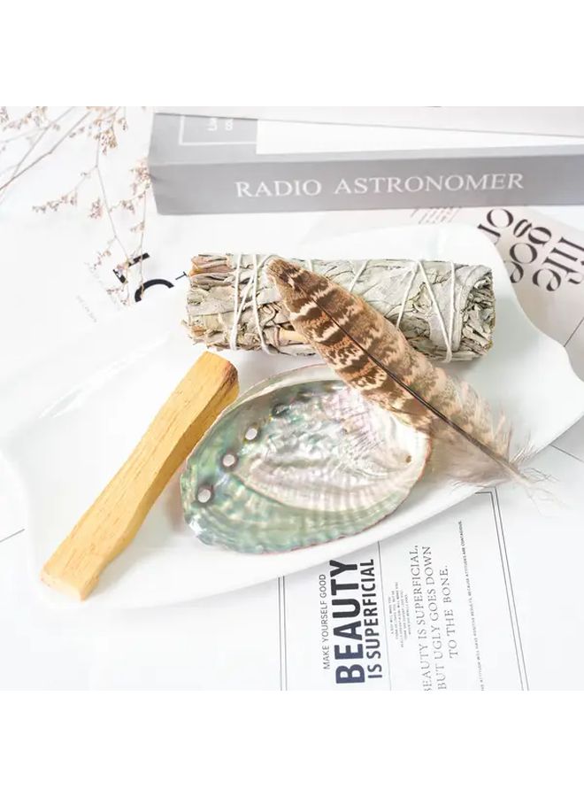 صندوق هدايا حكيم طبيعي مع أعواد بخور من الروطان لتزيين المنزل والطقوس الروحانية - Image 4