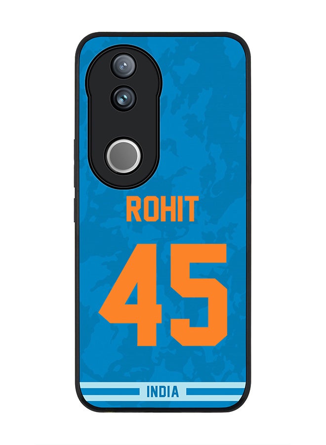 Stylizedd For Vivo V50 / vivo V50e 5G Case,Slim fit Camera Protection, Shockproof Thin Phone cover  - India Rohit Sharma, Jersey No 45 - Image 1
