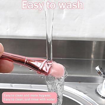 WY LIGHTING LEVEL 3 Pcs Silicone Face Mask Brush Skincare Facial Spa Spatula Beauty Mud Applicator Lotion Cream Brushes for Body Charcoal Mixed Mask Clay Modeling DIY  - Image 5
