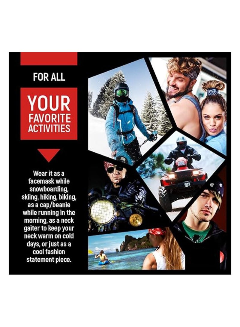 Goolsky Face Mask - Sun Wind Dust Protection Mask for Men & Women - Neck Gaiter, Balaclava - Image 5