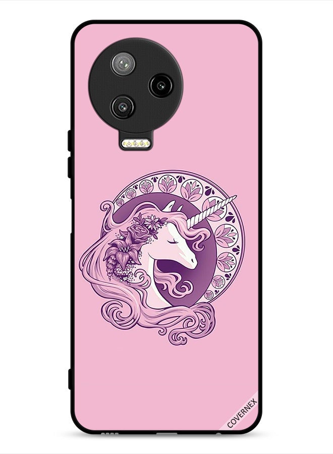 Covernex Infinix Note 12 Pro 4G Protective Case Cover Unicorn Art - Image 1