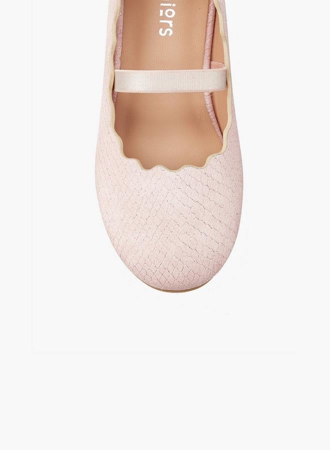 JUNIORS Girls' Slip-On Ballerina Shoes - Image 4