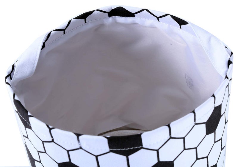 E-FirstFeeling سلة كرة القدم E-FirstFeeling سلال عيد الفصح سلة البحث عن البيض سلال الهالوين أكياس الحلوى للهالوين دلو الحلوى لحقيبة عيد الفصح والهالوين (كرة القدم) - Image 2