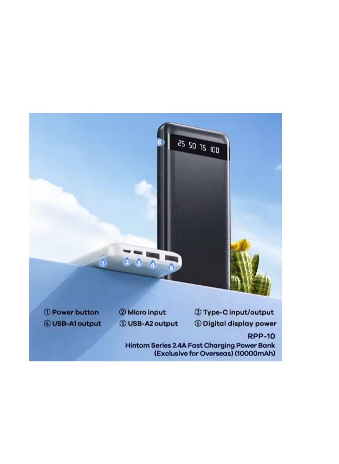 REMAX - REMAX High-quality Polymer Battery Cell RPP-11 2.4A Fast Charging Power Pack 20000mah high capacity polymer battery power pack - Image 1