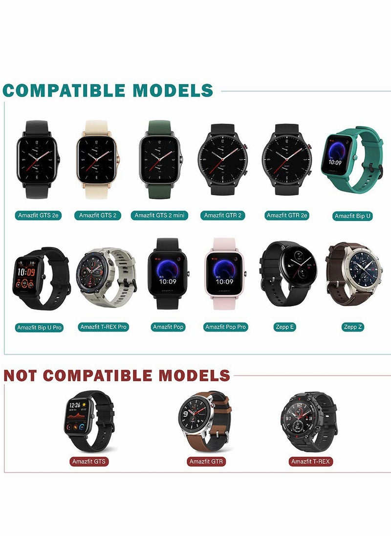 SYOSI - Usb  Watch Charging Cable For Amazfit GTR etc Smart Watch Black - Image 1