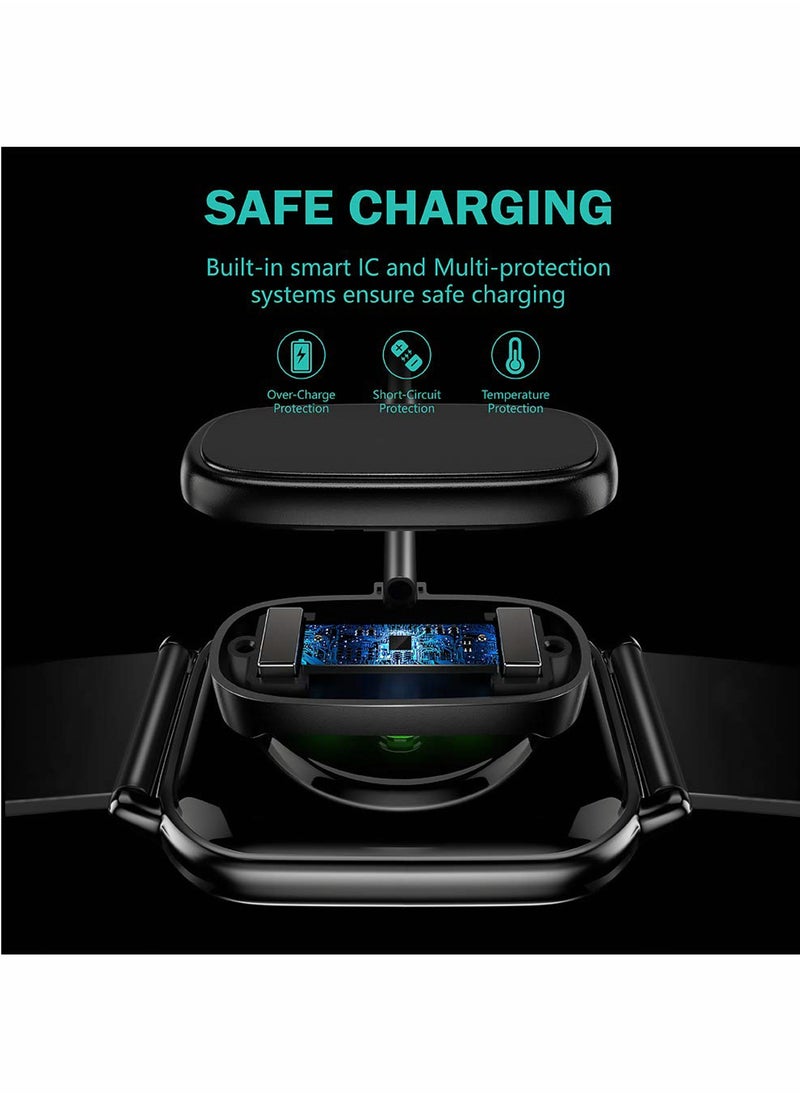 SYOSI - Usb  Watch Charging Cable For Amazfit GTR etc Smart Watch Black - Image 1