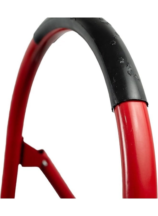 سلم معدني 3 درجات – قابل للطي – متين ويوفر مساحة – تصميم ثابت وسهل التخزين - Image 2