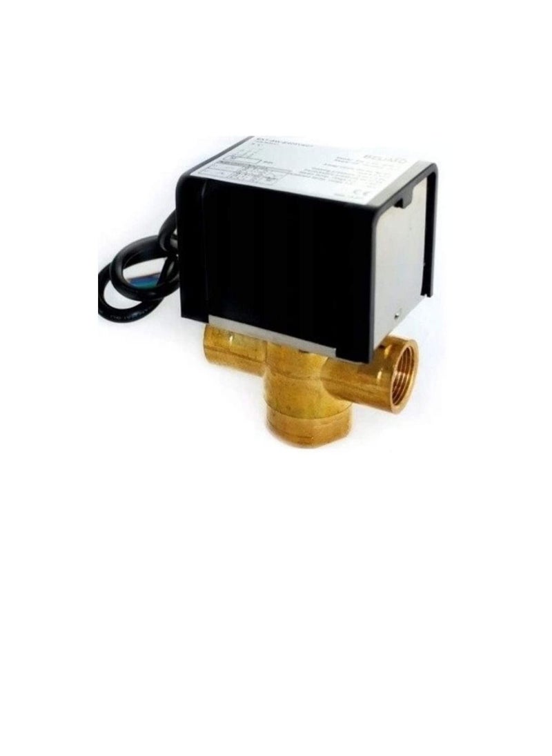 Generic 230VAC Electric HVAC Valve Actuator with Cable for Chiller Water AC Systems 2 Way 1/2 Inch  - Image 3