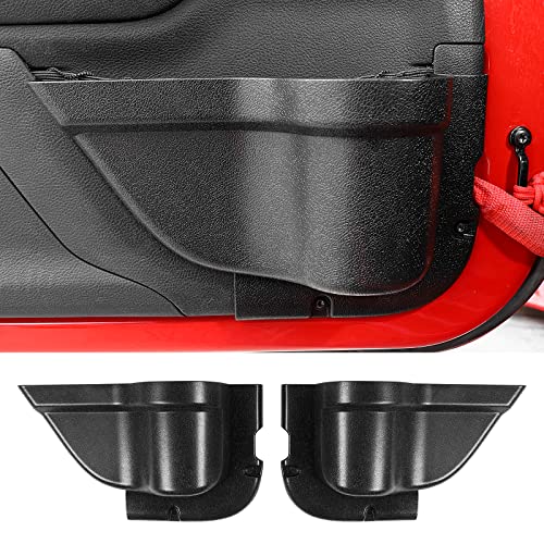 JeCar Door Pockets Front Door Storage Boxes Door Net Pocket Replacement, Interior Accessories for Jeep Wrangler JK JKU 2011-2018 - Image 1