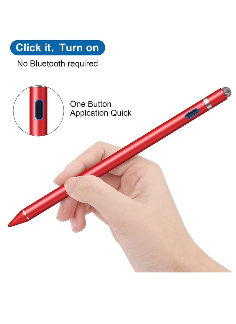 ELTRAZONE Active Stylus Pens for Touch Screens, Active Pencil Smart Digital Pens Fine Point Stylist Pen Compatible with iPhone iPad,Android Smart Phone&Tablet Writing Drawing  - Image 5