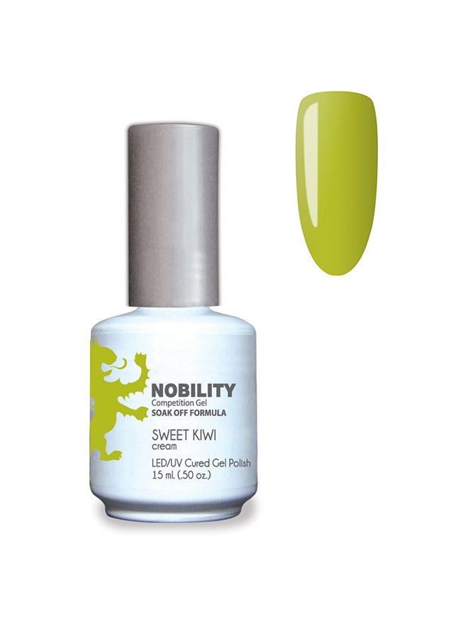 Lechat Gel Nail Polish 15 ml, Long Lasting, Chip Resistant, Requires Drying Under UV Led Lamp Sweet Kiwi Nbgp83