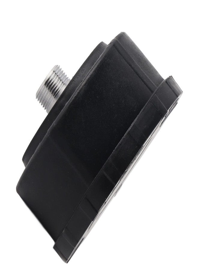 زيرون مرشحات ضاغط الهواء، كاتم صوت دائري بغطاء بلاستيكي مع فلتر 3/4 25 مم، مناسب لضواغط البراغي والمكبس، قوي و - Image 3