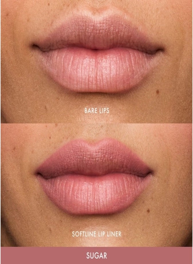 Summer Fridays Softline Lip Liner 1.02g – Long-Wear Creamy Precision Lip Pencil Sugar - Image 3