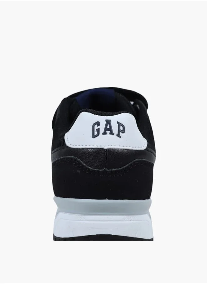 GAP Boys' Panelled Sneakers with Lace-Up Closure - COLUMBUS