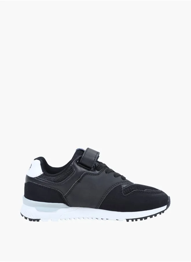 GAP Boys' Panelled Sneakers with Lace-Up Closure - COLUMBUS