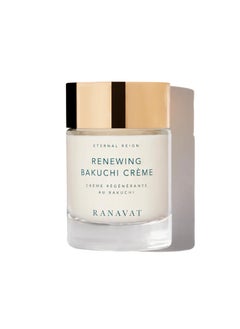 RANAVAT BOTANICS RANAVAT Renewing Bakuchi Face Cream - 12 Hour Hydration to Boost Skin Barrier Function - Softens Fine Lines + Wrinkles with Lotus Flower, Bakuchi & Ashwagandha (1.7 oz) 