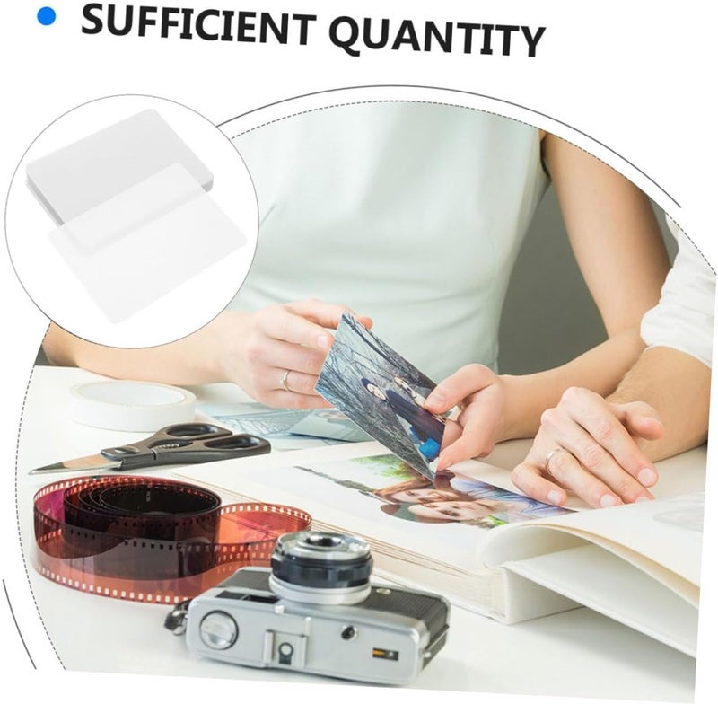 200sheets Transparent Laminating Film Photo Protective Pouches Plastic for Id Cards Photos Menus and More Self-Sealing Lamination Supplies - Image 3