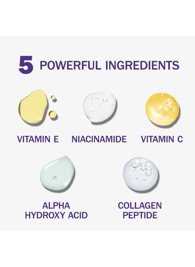 Olay Super Serum Trial Size 5In1 Lightweight Resurfacing Face Serum 0.4 Fl Oz Smoothing Skin Care Treatment With Niacinamide Vitamin C Collagen Peptide Vitamin E And Aha  - Image 4