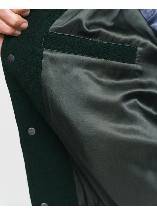 GANT WOOL BLEND VARSITY JACKET - Image 5