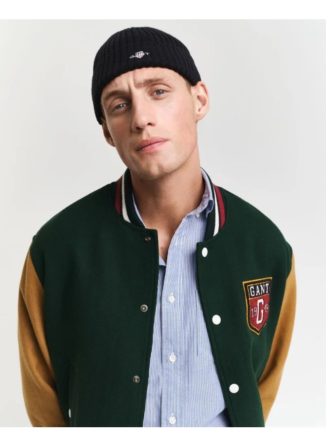 GANT WOOL BLEND VARSITY JACKET