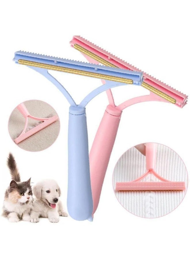 Reusable Lint and Hair Clipper, 2-Piece Set – Lint Remover for Clothes and Furniture – Quickly Removes Hair and Dust Without Adhesive SH - Image 1
