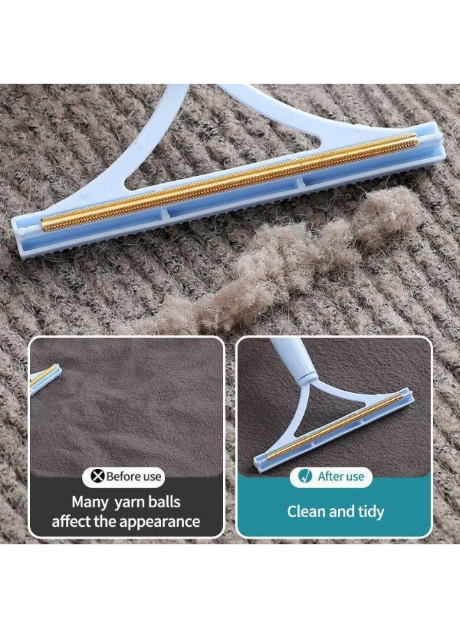 Reusable Lint and Hair Clipper, 2-Piece Set – Lint Remover for Clothes and Furniture – Quickly Removes Hair and Dust Without Adhesive SH - Image 2