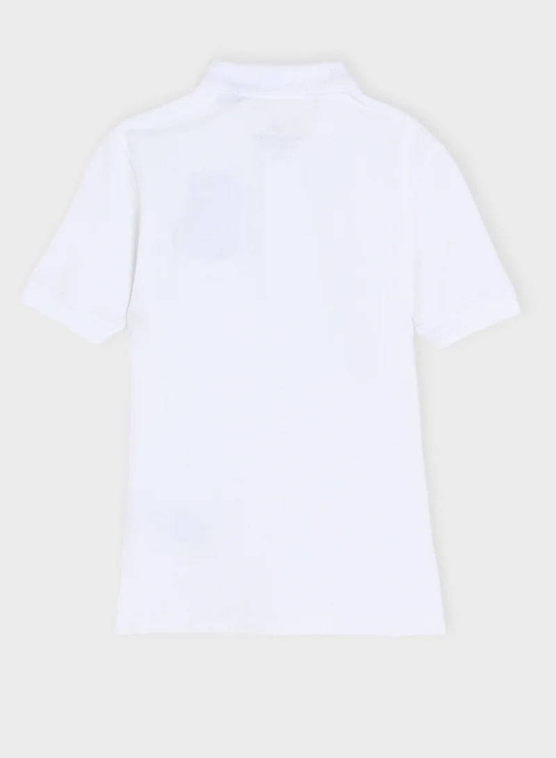 Jack & Jones Junior Kids Jjmakoto Logo Polo