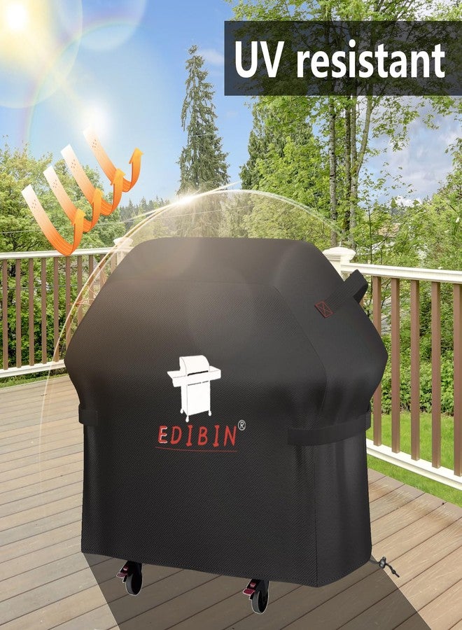 EDIBIN Grill Cover for Ninja FlexFlame 5-in-1 Cooking System 3 Burner Grill and Smoker PG301,Premium Water-Resistant Griddle Cover for Ninja PG300 Series, Exclusively fits PG300 Series BBQ Grill - Image 4