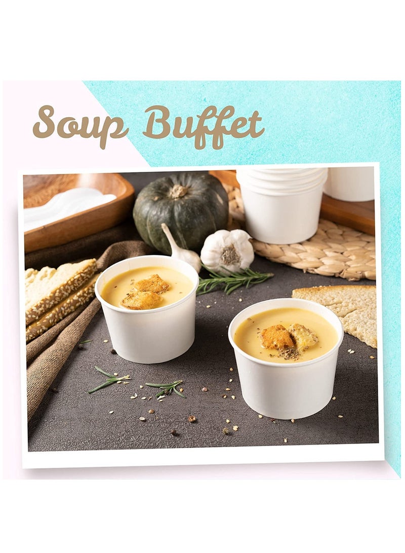 مجموعة حفلات شاملة لـ 100 شخص، مناديل يمكن التخلص منها، وأكواب عصير، وأكواب آيس كريم، وأطباق رغوية، وأكواب رغوية، وملعقة وشوكة، ولفائف ماكسي تكفي 1000 قطعة - Image 4