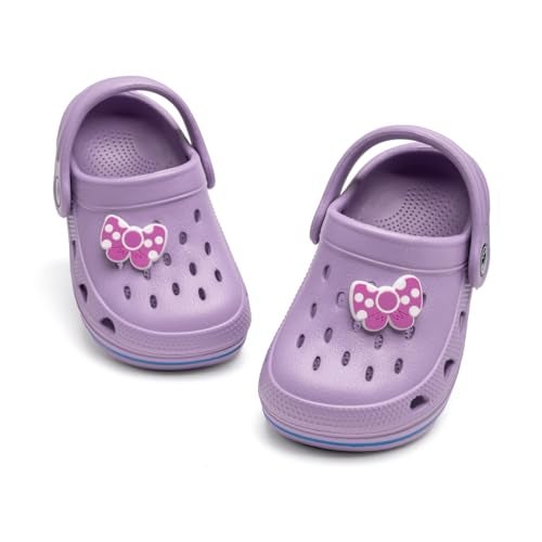 Casazoe Toddler Cute Garden Clogs Boys Girls Slip On Shoes Summer Lightweight Outdoor Slides Sandals Infant Children Beach Pool Shoes - Image 1