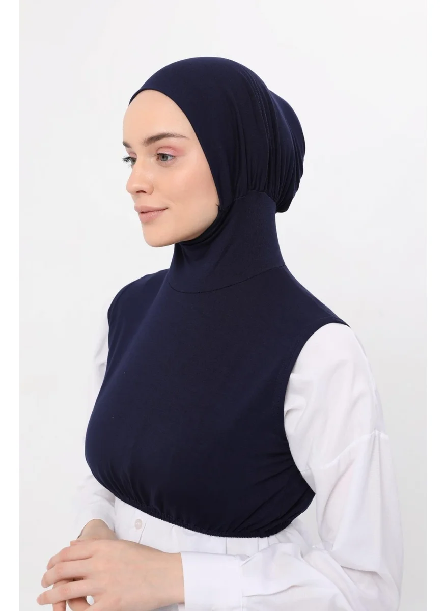 Altobeh Zero Sleeves Neck Collar Bonnet Half Body