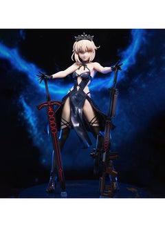 General Luxetoys Fate Stay Night FGO Saber Alter Altria Pendragon anime character cavalry with gun character 25cm and PVC model toy for collection and decoration  - Image 4