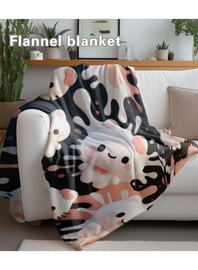 عام بطانية رقيقة من الفانيلا الكرتونية للأطفال والرضع (دافئة ومريحة، ومناسبة للنوم والألعاب) 70 سم * 100 سم - Image 4