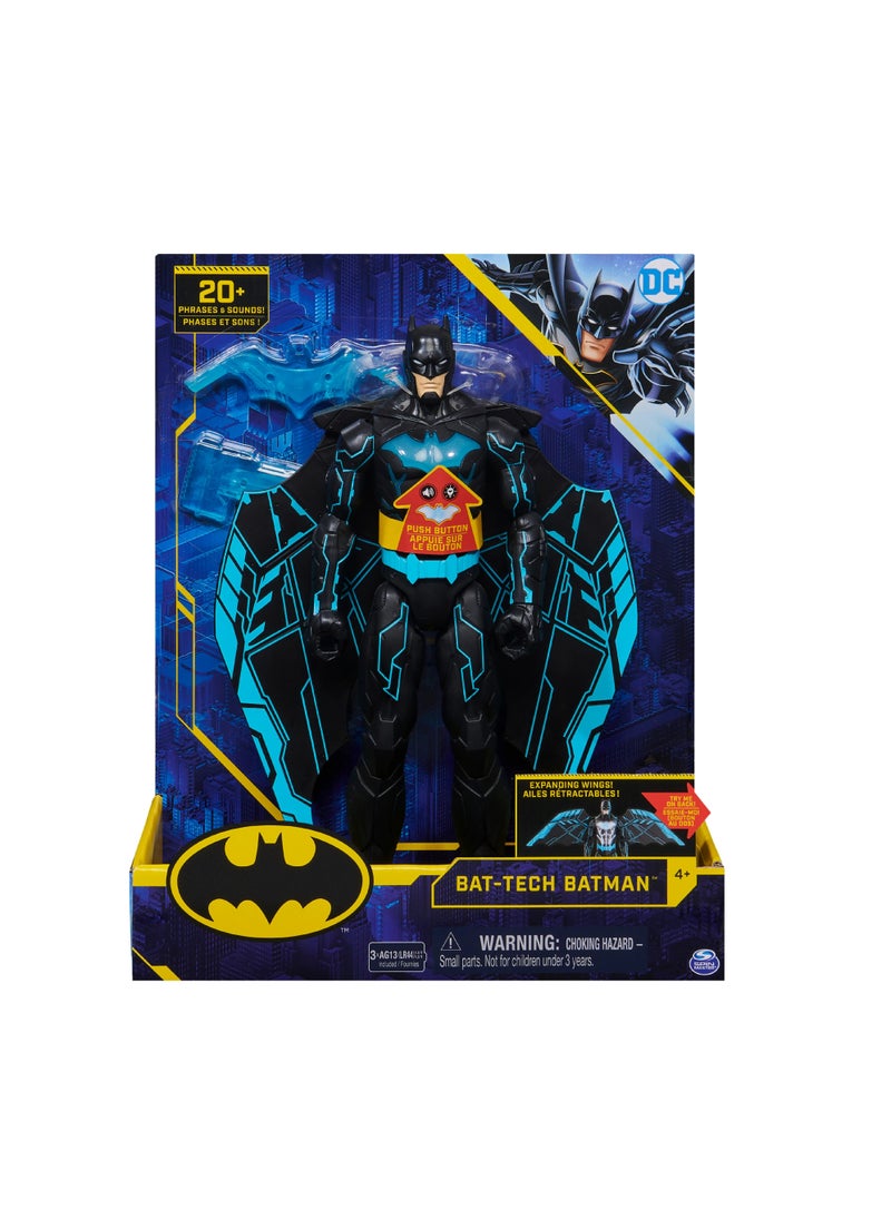 DC Comics Batman 12-Inch Rapid Change Utility Belt Deluxe Action Figure with Lights and Sounds  - Image 1