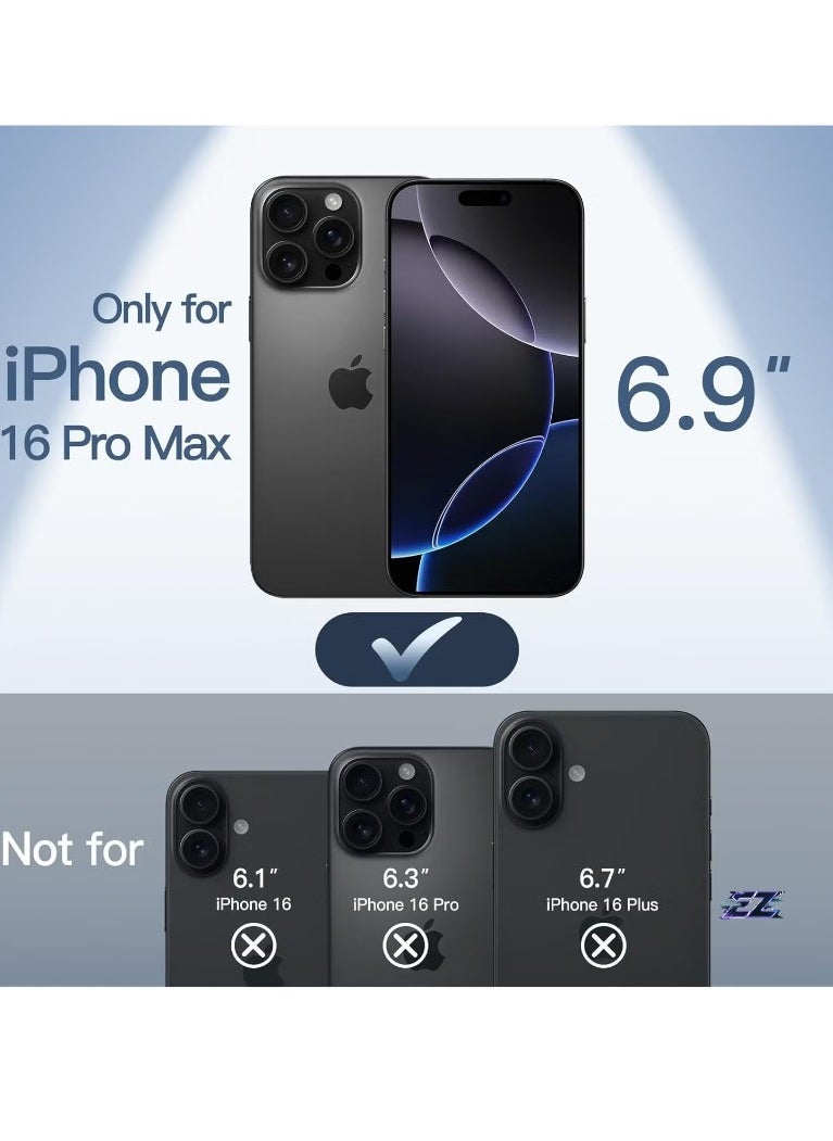 ELTRAZONE Ultra-Slim 0.35mm Case for iPhone 16 Pro Max (6.9 Inch) – Lightweight Matte Finish, Full Camera Lens Protection, Minimalist Hard Cover (Black) – Sleek, Durable, and Shockproof Design - Image 2