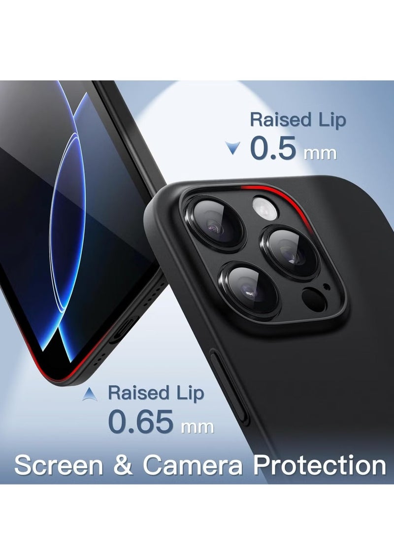 ELTRAZONE Ultra-Slim 0.35mm Case for iPhone 16 Pro Max (6.9 Inch) – Lightweight Matte Finish, Full Camera Lens Protection, Minimalist Hard Cover (Black) – Sleek, Durable, and Shockproof Design - Image 3