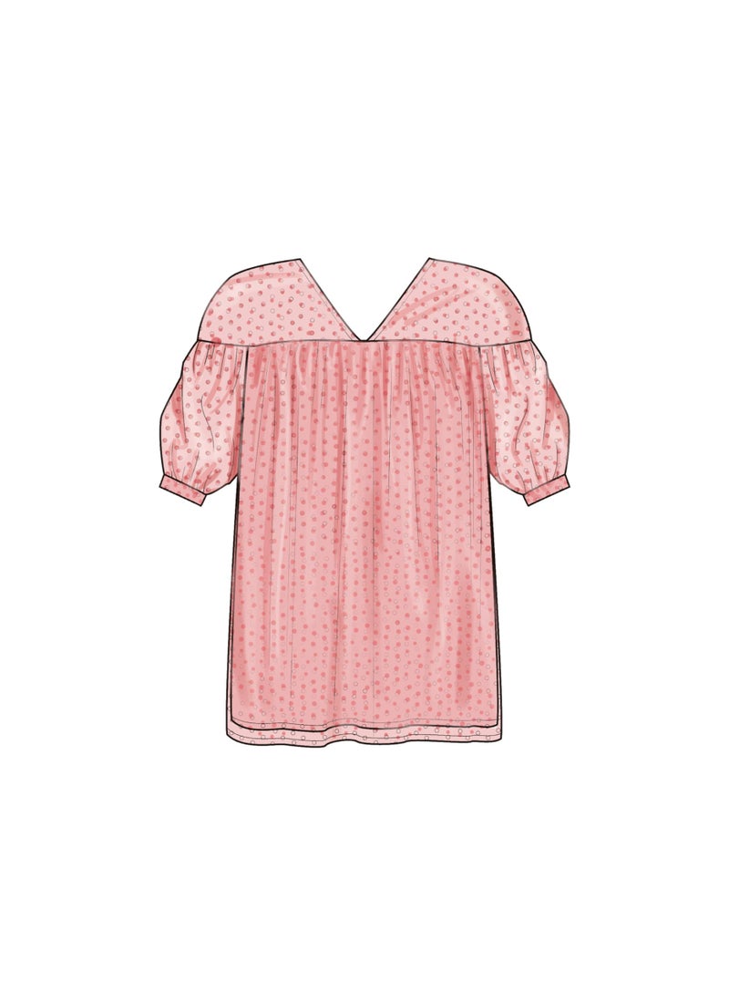 Simplicity Easy to Make Misses' Relaxed Fit Top Sewing Pattern Packet, Design Code S9921, Sizes 18-20-22-24-26, Multicolor - Image 5