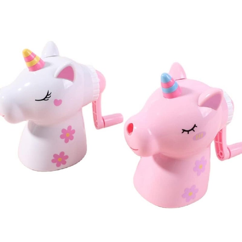 Generic Rockjon Sharpener for Kids | Unicorn Pencil Sharpener, Table Sharpener Machine - Image 2