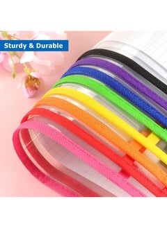 Tamaki 8 Pack Dry Erase Pockets Sleeves With Rings 10 X 14 Inch Ticket Holders Clear Plastic Sleeves Sheet Protectors For Teacher School Classroom Supplies 8 Assorted Colors  - Image 5