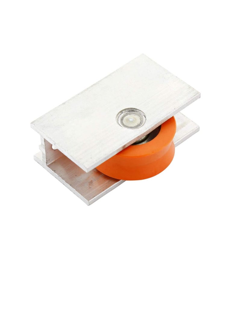Sliding Wheel Orange Nylon Roller  - Image 2