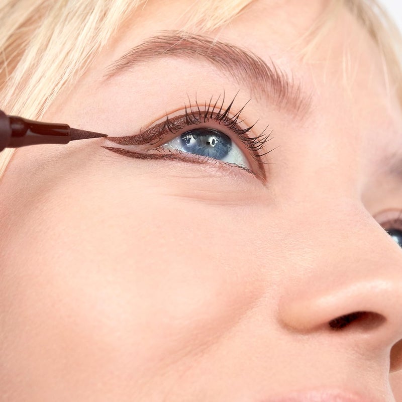 3INA The Color Pen Eyeliner - Waterproof Colorful Liquid Eyeliner Pencil for Bold Looks - Precise Felt Tip - 14 Hour Wear Eye Makeup - 575-0.034 oz - Image 2